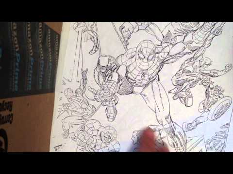 Gil Kane anatomy sketches analyzed by Bronze Age comic book artist Ken Landgraf