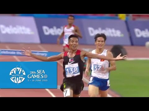 Athletics Men's 3000m Steeplechase Final (Day 7) | 28th SEA Games Singapore 2015"