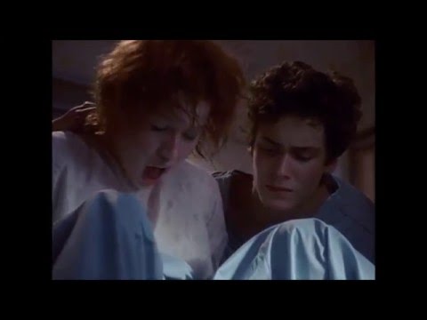 Molly Ringwald giving birth