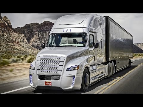 ► Freightliner Inspiration Truck - First autonomous driving on public roads