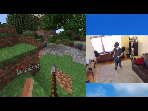 Kotaku Plays Minecraft In HTC Vive VR