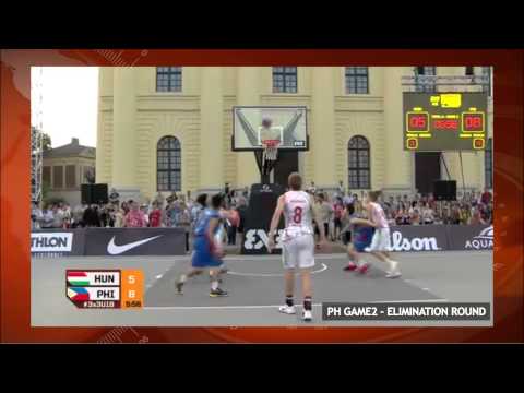 Philippines vs Hungary - 2015 3x3 FIBA U18 World Championship