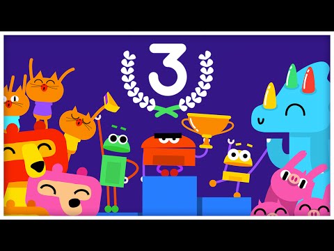 "The Number Three," Number Songs by StoryBots