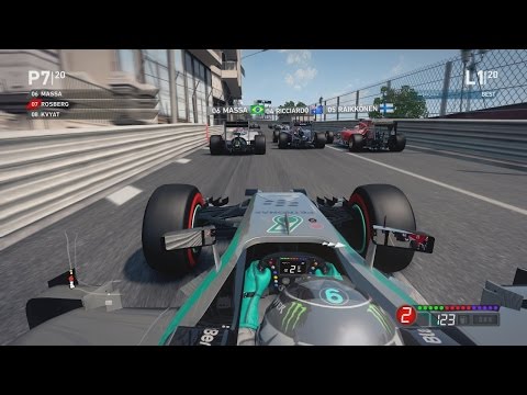 F1 2015 Mod - Monaco GP - Nico Rosberg, Mercedes