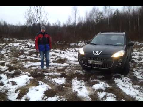 Tiguan vs Outlander (Peugeot 4007) по легкому бездорожью