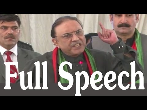 Asif Zardari Full Speech Against Pakistan Army 2015