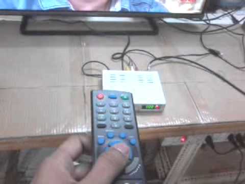 MPEG 2 Satellite Set top box installation video for Free to air channels on FreeDISH DTH India