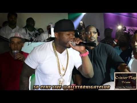 50 CENT OF G-UNIT PERFORMS AT ALLSTAR NIGHT CLUB