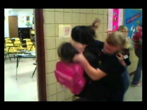 Middle School Fight Caught on Tape