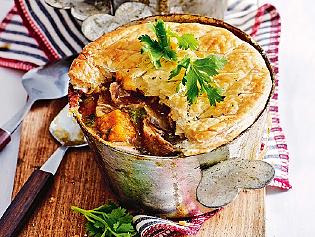 Supplied News Moroccan lamb and pumpkin pot pies