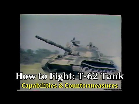 How to Fight: The T-62 Tank Capabilities and Countermeasures | Vintage US Army Video