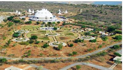 Buddhavanam park near Nagarjunasagar. 