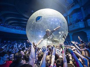 Diplo, founder and producer of Major Lazer, performed in Glasgow, Scotland, in October. Major Lazer’s Spotify earnings have made its success ever more tantalizing for other acts. PHOTO: ROSS GILMORE/REDFERNS