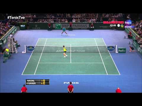 Nadal vs Ferrer HIGHLIGHTS Masters 1000 Paris 2013 SF TRUEHD