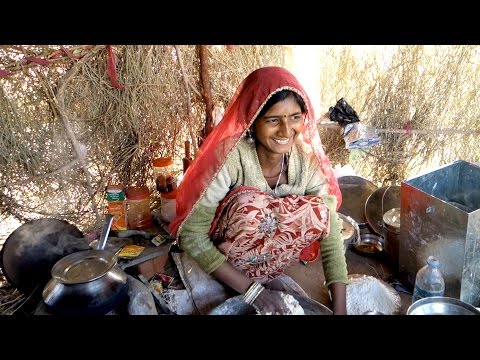 The best chapati / Authentic recipe from a gipsy village, Rajasthan desert / Indian flat brad / roti