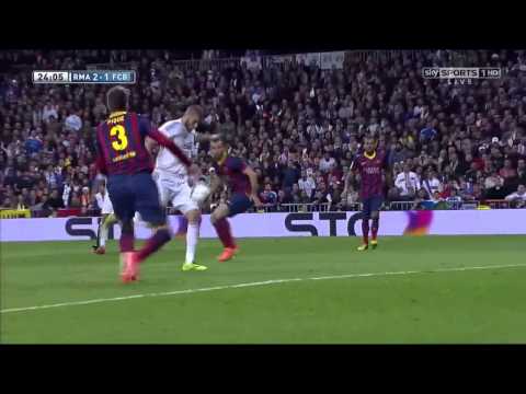 Real Madrid vs Barcelona 3-4 Sky Sports Highlights (23/03/2014) HD 720p