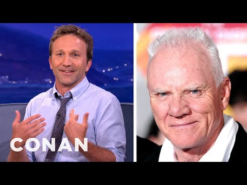 Breckin Meyer & Malcolm McDowell Are In A Prank War