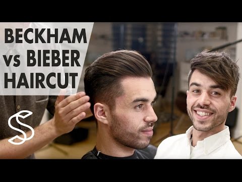 David Beckham VS Justin Bieber ★ Battle of the best men's hairstyle