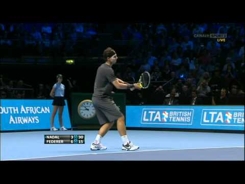 Roger Federer vs Rafael Nadal ATP Barclays World Tour Finals 2011 Round Robin 1080p Highlights