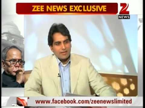 Pranab Mukherjee's Exclusive interview before entering Rashtrapati Bhavan with Zee News Editor