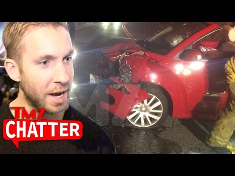 Calvin Harris In Violent Car Crash (PHOTOS)