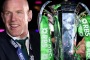 Ireland's captain Paul O'Connell  holds the trophy after winning the  Six Nations rugby union international tournament ...