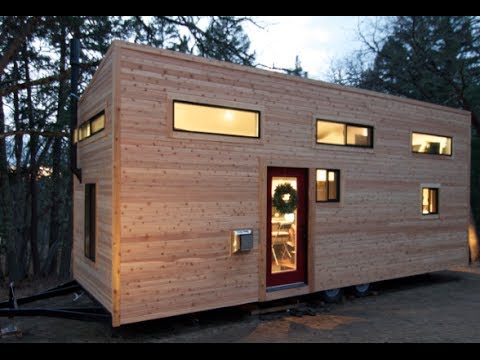 Couple Builds Own Tiny House on Wheels in 4 Months for $22,744.06- "hOMe" FULL TOUR