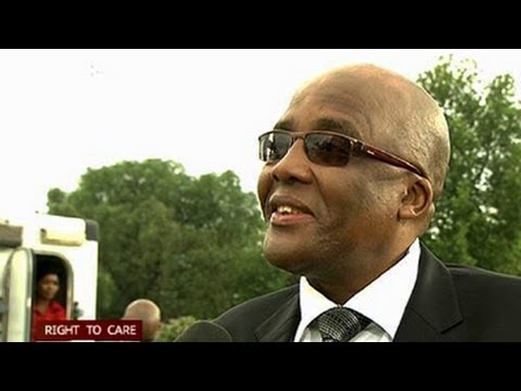 Aaron Motsoaledi on Themba Lethu Clinic