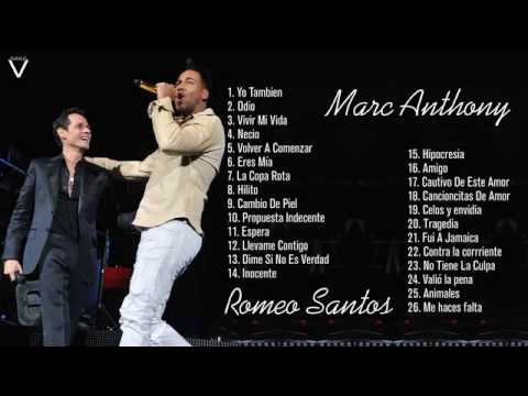 Marc Anthony Y Romeo Santos Sus Mejores Éxitos