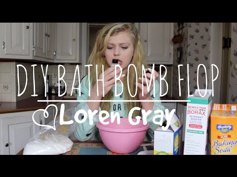 DIY BATH BOMB FLOP || Loren Gray