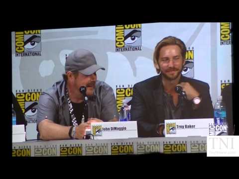 Troy Baker VS John DiMaggio Joker Laugh Off At Batman Assault On Arkham SDCC 2014 Panel