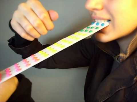 How to eat Candy Buttons like a Recreational Mathemusician