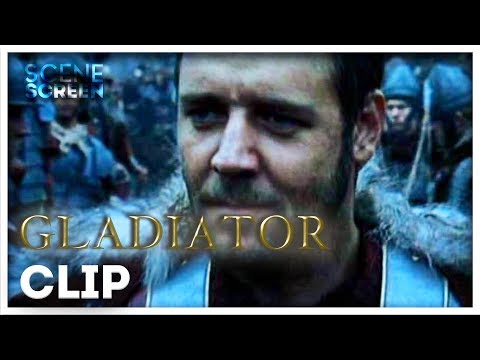 Gladiator | Maximus Leads His Men | Russell Crowe