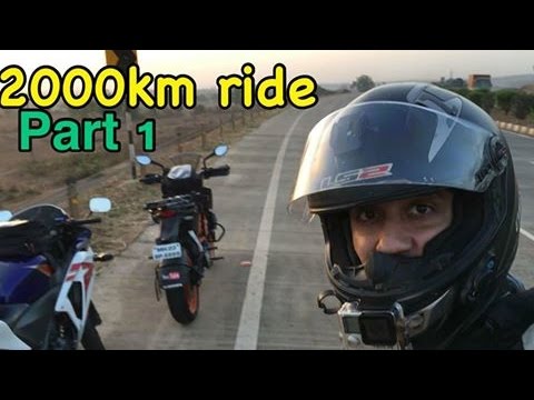 Mumbai To Bangalore To Mumbai | 2000km Ride in 28 hours | Part 1