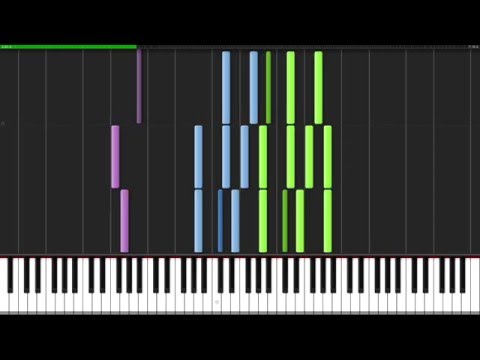 Toccata and Fugue in D minor - Johann Sebastian Bach [Organ Tutorial] (Synthesia)