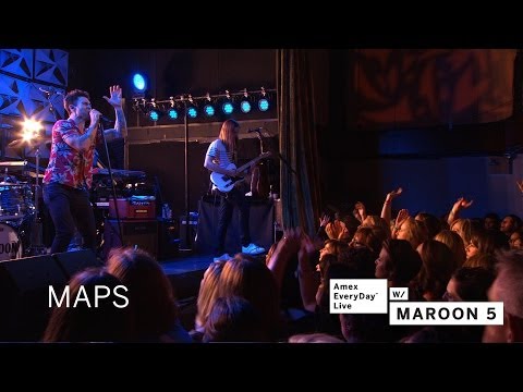 Maroon 5 - Maps (Amex EveryDay LIVE)