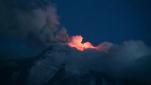 Dramatic Footage Shows Mount Etna's Eruptions