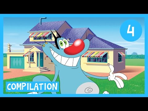 Oggy and the Cockroaches - Oggy's House Compilation 1H in HD