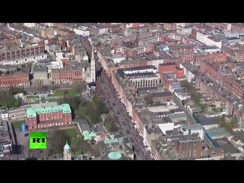 100 years since Ireland's 'revolution': Easter Rising parade and proclamation ceremony