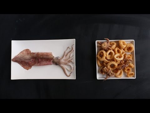 How to Prepare Squid for Crispy Fried Calamari - Kitchen Conundrums with Thomas Joseph