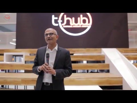 Satya Nadella's Speech at T-Hub, Hyderabad