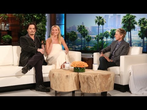 Johnny Depp and Gwyneth Paltrow on Keeping a Straight Face