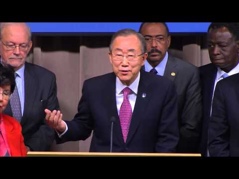 Ebola Reponse: Ban Ki-moon, Jim Yong Kim & Margaret Chan - Press Conference (21 Nov 2014)