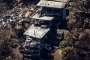 Fire damage to property seen from the air at Wye River on December 27.