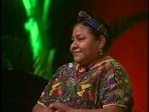 Rigoberta Menchu Live at The Human Forum Part 1