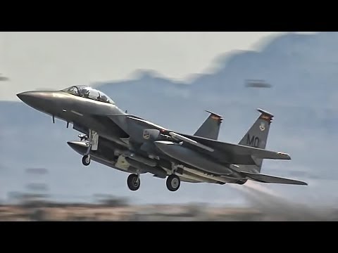 Fixed-Wing Military Aircraft Takeoff & Land - Compilation