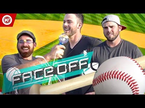 Dude Perfect VS. Kris Bryant & Mike Moustakas | Home Run Derby FACEOFF