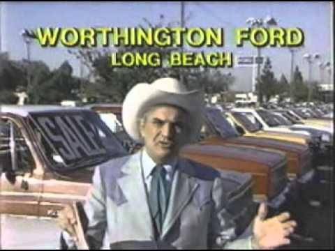 1984 Cal Worthington Ford - Long Beach, CA. commercials