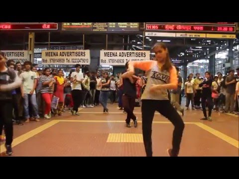 Flashmob at CST Station Mumbai