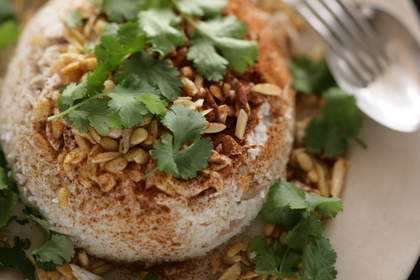 Lebanese chicken and rice.